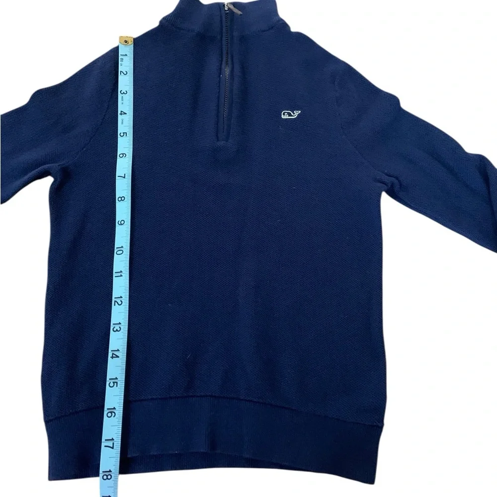Vineyard Vines Boys Cotton Quarter Zip Pullover Sweater